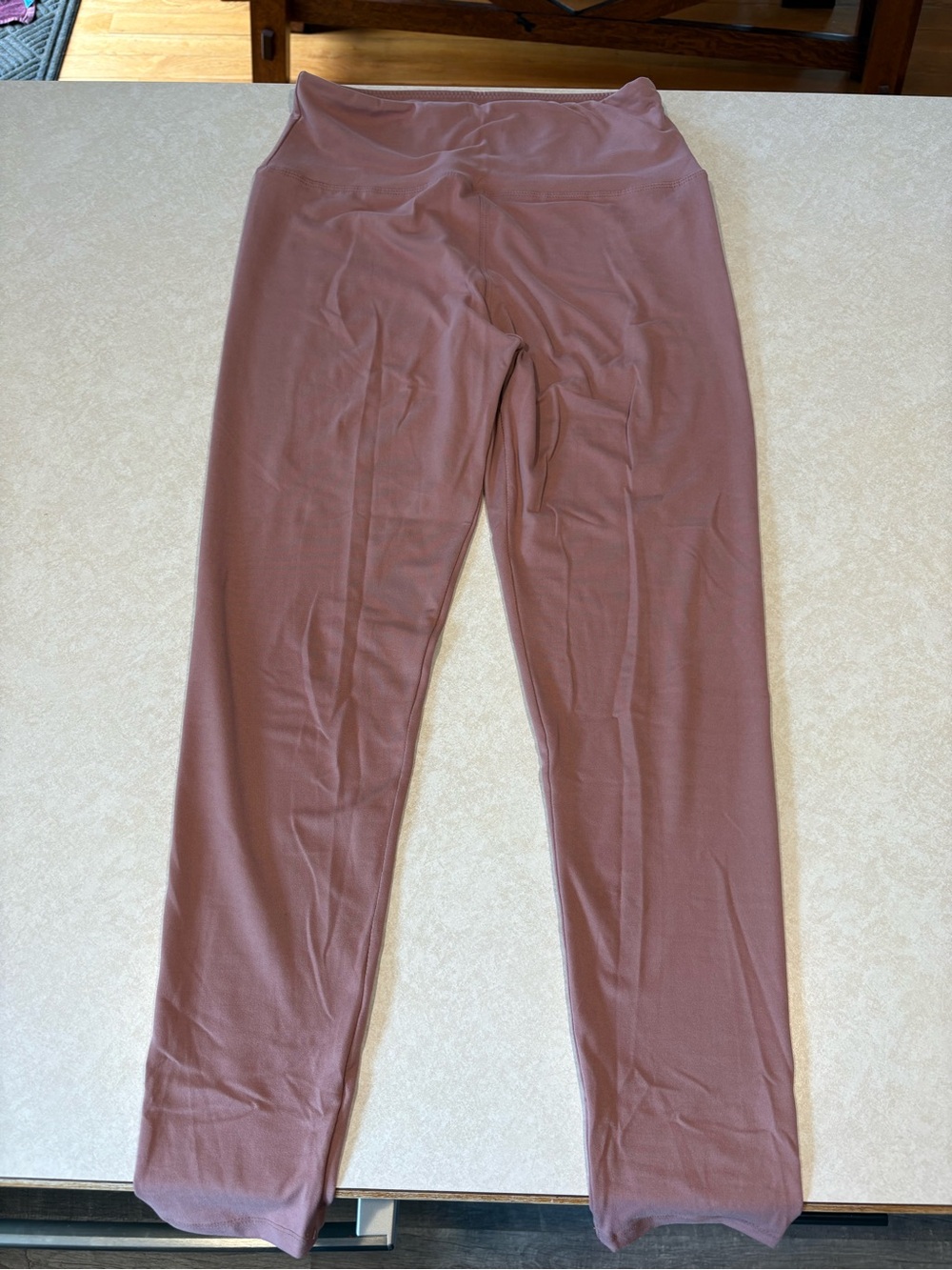Mauve High-Waist Leggings